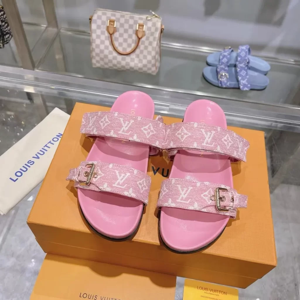 Reps-Louis-Vuitton-Pink-Sandals-1